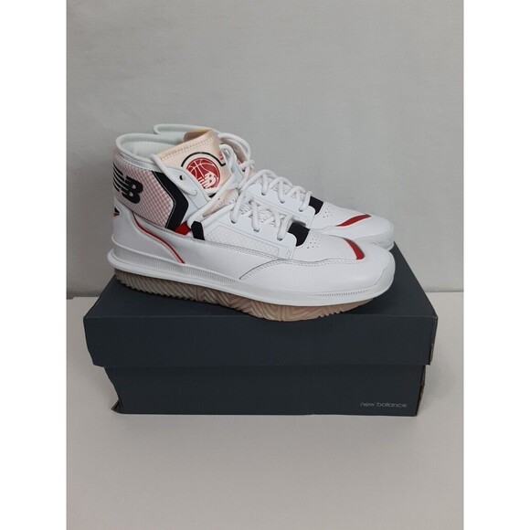 New Balance Men's Size 11.5 BB9000 White Red Clear BB9000A1